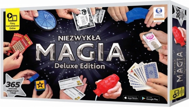 Deluxe tryllesæt – usædvanlig magi for børn