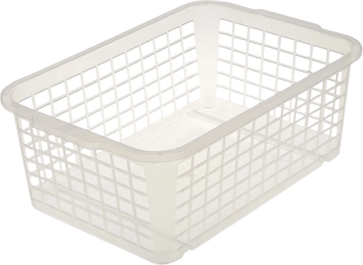 Plastikkurv mini 30 × 20 × 11 cm, transparent