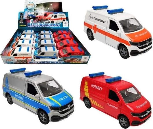 Volkswagen T6 udrykningskøretøj med pull-back (3 varianter)