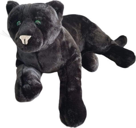 Sort panter 70 cm