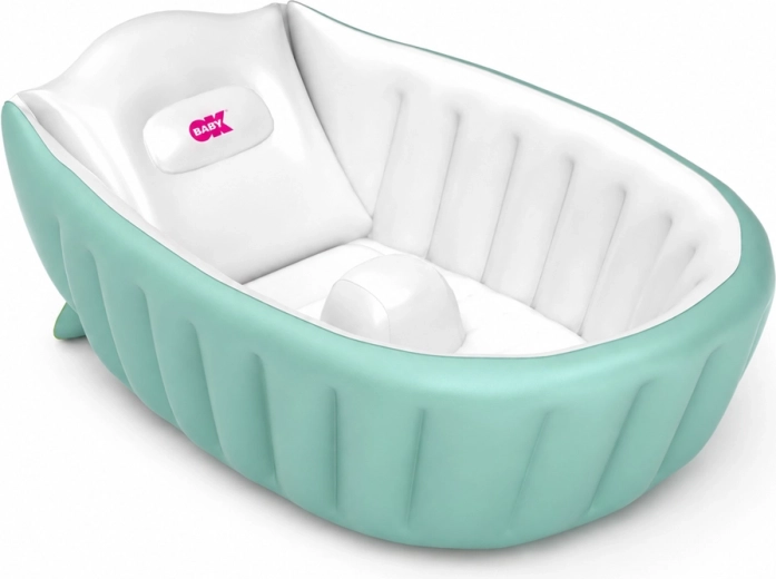 Ok Baby oppusteligt skridsikkert babybadekar Onda Baby Soft 0–12 måneder