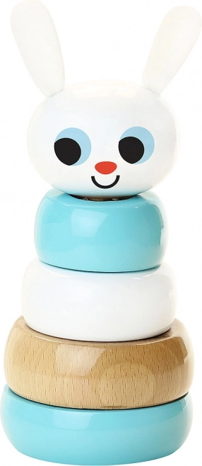 Vilac træstabeltårn kanin