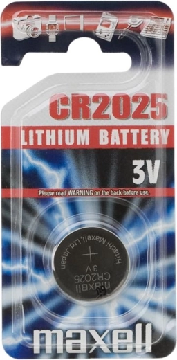Litium-knapcellebatterier CR2025 3 V - 5 stk.