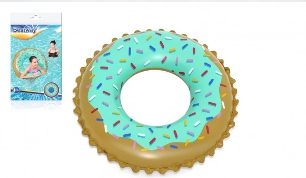 Kruh Sweet Donut oppustelig, diameter 91 cm i pose 10+