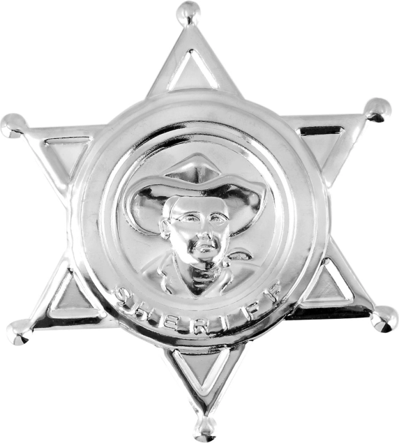 Sheriffstjerne Guld