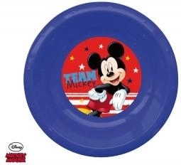 3D plasttallerken Mickey - 1 stk.