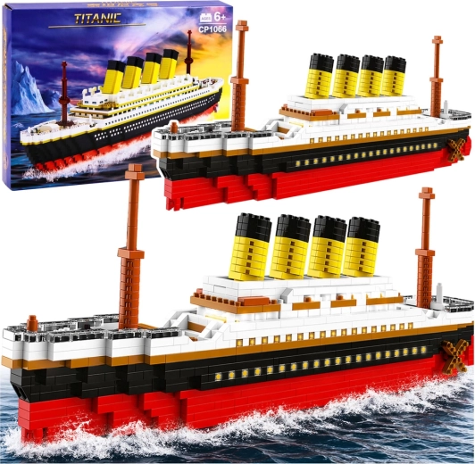 Byggesæt Titanic stor model 60 cm 3327 dele