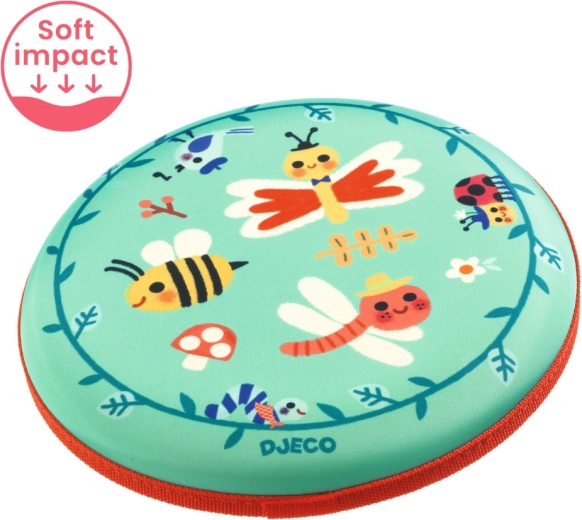 Djeco frisbee med billemotiv