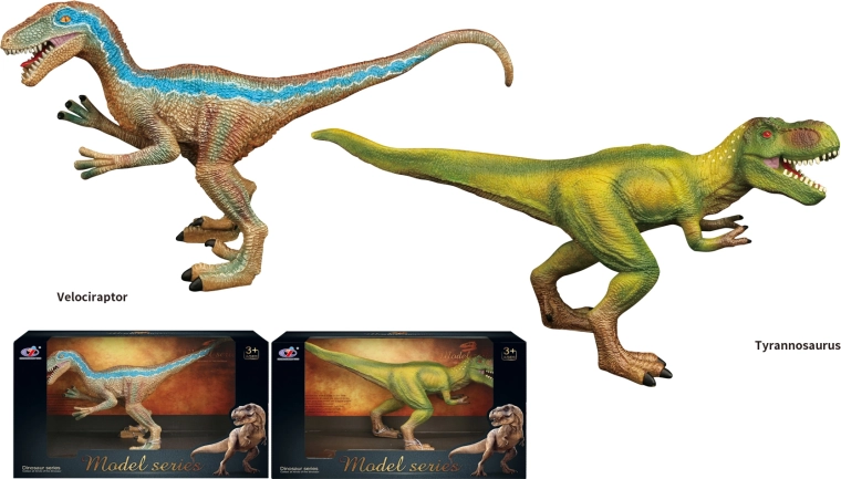 Dinosaurland – dinosaurfigurer V56, 2 typer
