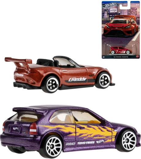 Hot Wheels Silver Series Compact Kings – '12 Ford Fiesta – metalbil 1:64