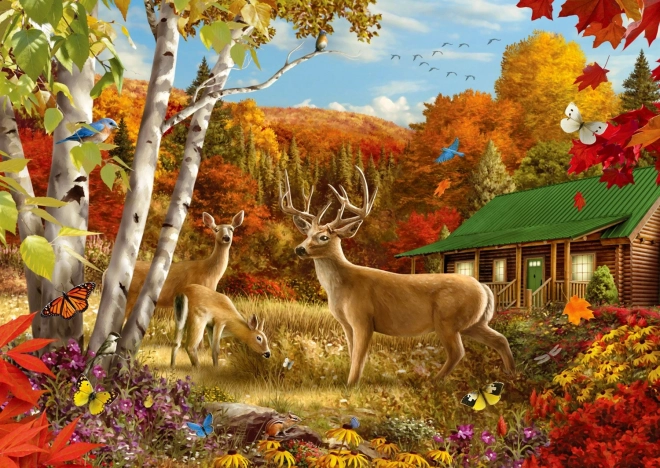 Puslespil ENJOY Et sted på marken 1000 brikker