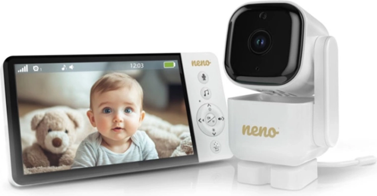 Neno Ciao videobabyalarm med 5" display og drejelig kamera