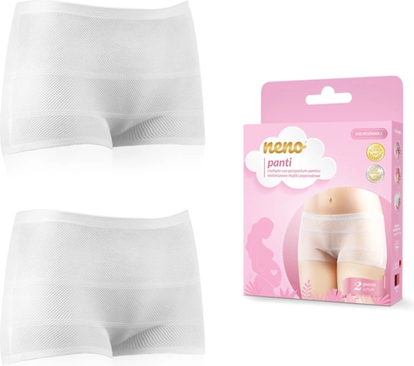 Neno genanvendelige efterfødselsunderbukser Panti M, 2 stk.