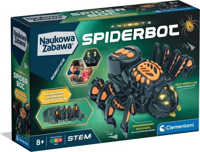 Bevægelig edderkobberobot Spiderbot