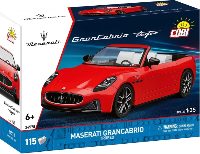 Cobi Maserati GranCabrio Trofeo byggesæt 1:35 (115 dele)