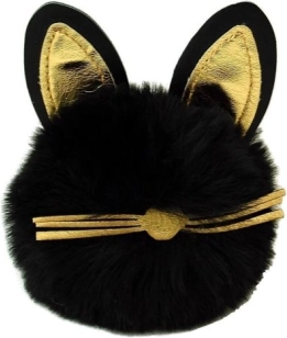 Vedhæng med pompon kat