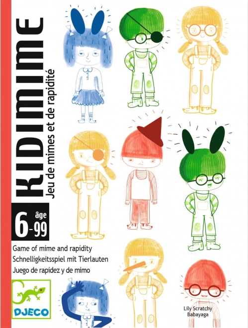 Kortspil Kidimime - Gæt, hvem jeg er