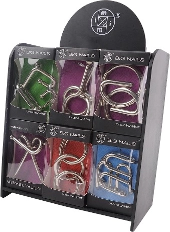Metalpuslespil SPARKYS – forskellige typer