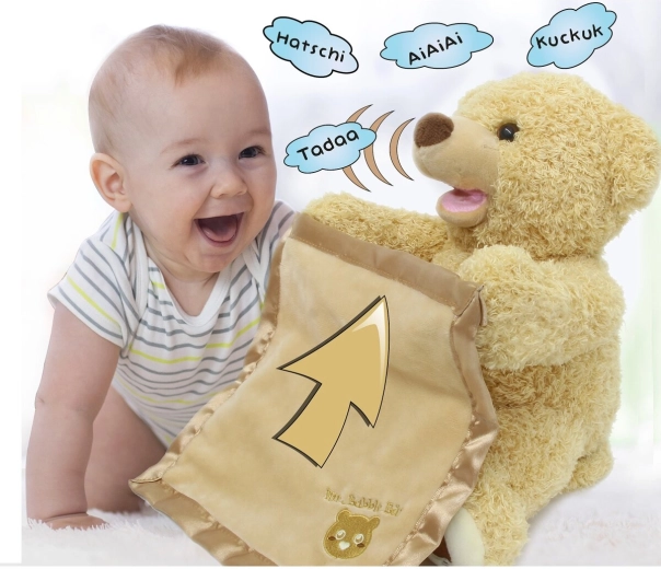 Jamara interaktiv plysbamse Mr. Babble Bear brun