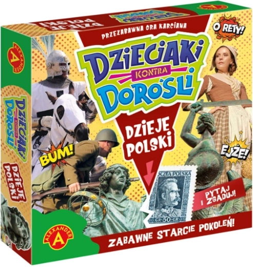 Børn mod Voksne – Polens historie familiespil-quiz