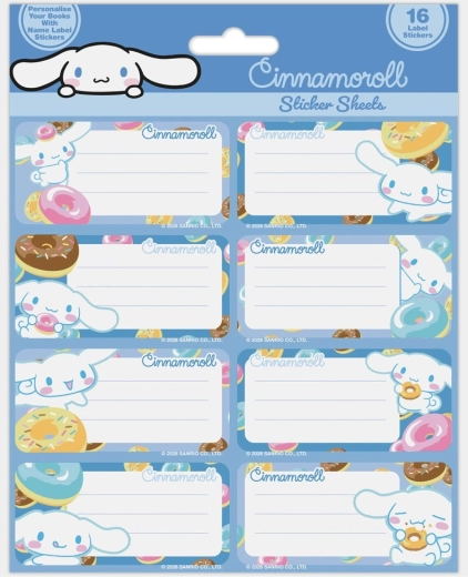 My Melody navnelabels til hæfter