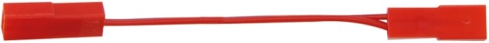 Adapterkabel med BEC-stik 2× 0,14 mm²