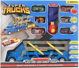 Lastbil med bil-affyrer