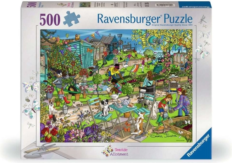 Ravensburger puslespil Kysthave 500 brikker