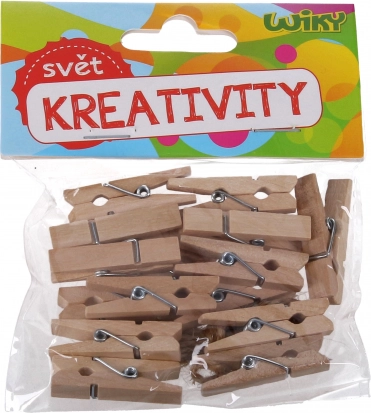 Træklemmer 2,5 cm, 25 stk med snor