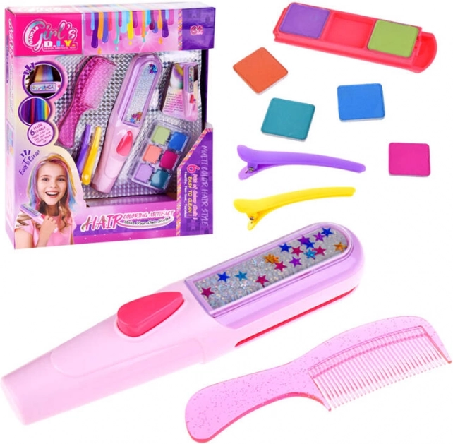 Farvet Hårkridt Sæt