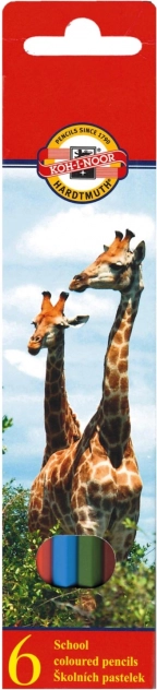 Sæt med farveblyanter 6 stk. Koh-i-noor