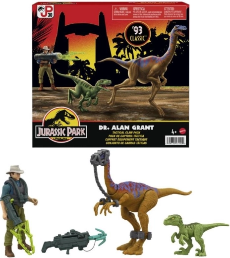 Dr. Alan Grants dinosaurer og tilbehør
