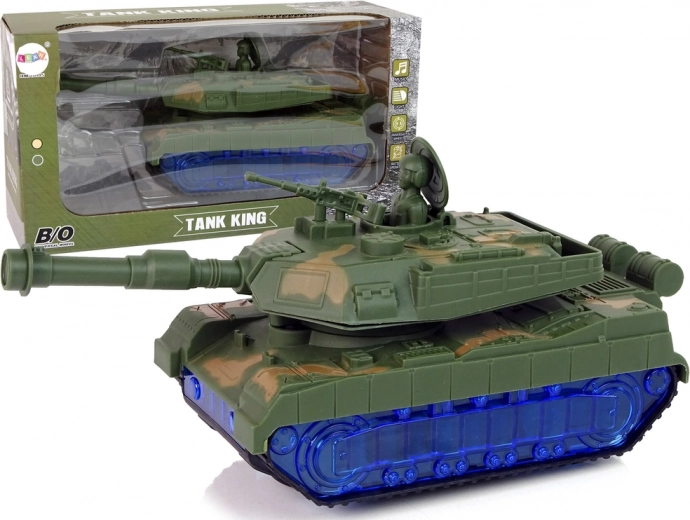 Militær tankbatteri Moro Sound Blue Diodes