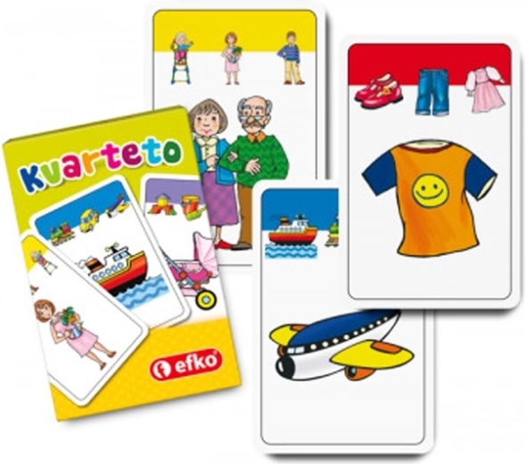 EFKO Baby kvartet børnekortspil