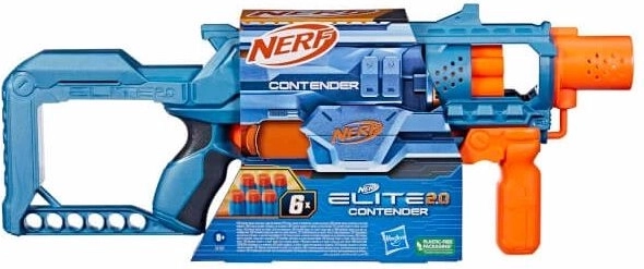 Nerf Elite 2.0 Contender – blaster med tromlemagasin