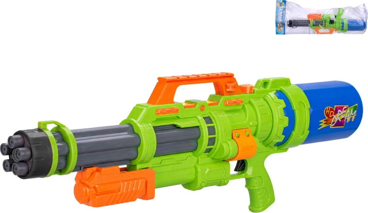 Grøn vandpistol med pumpe 68 cm