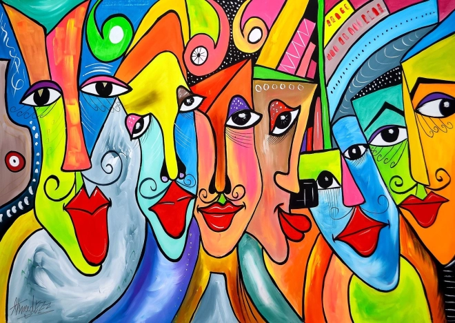 Puslespil Ansigter af Livet 1000 brikker