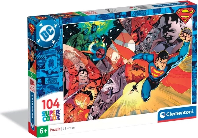 Puslespil 104 SUPERMAN til børn
