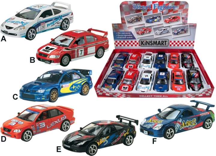 Metalmodel – racerbiler