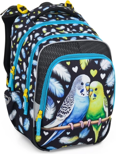 Bagmaster BETA 25 skoletaske papegøje