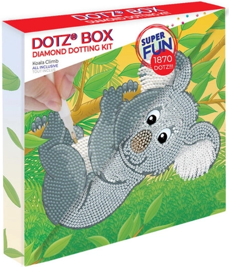 Diamantmaling – koala, sæt til børn