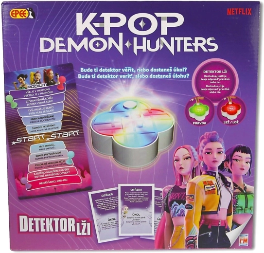 K-POP Demon Hunters løgnedetektor – brætspil