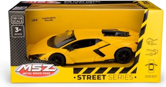 Modelbil Lamborghini Revuelto 1:24 gul