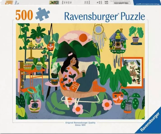 Ravensburger puslespil Øjeblikke af ro 500 brikker