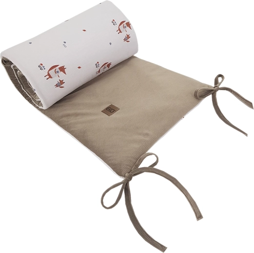 Sengerand til tremmeseng EKO Fox 180 × 35 cm