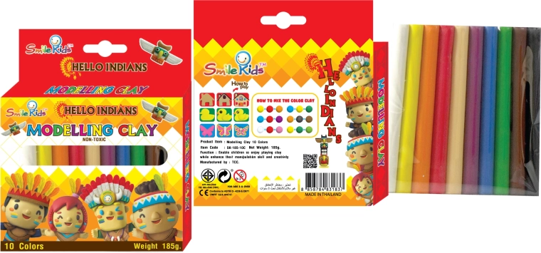 Modelervoks 10 farver SPARKYS