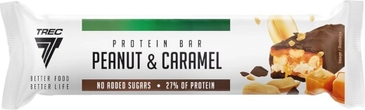 Proteinstang med peanuts og karamel 49 g