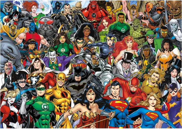 Puslespil Justice League 1000 brikker