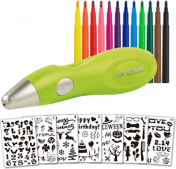 Elektronisk airbrush-pen JOLLY til kreativ maling