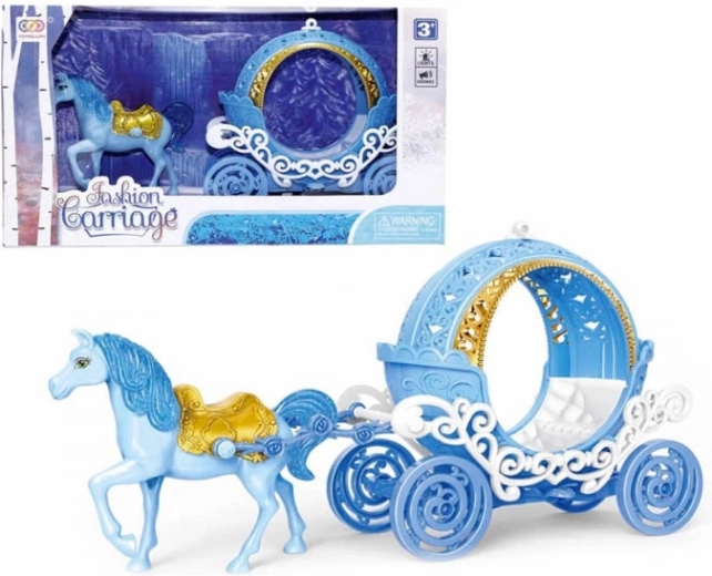 magisk karet med hest med lys og melodi